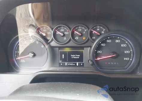 2019 Chevrolet Silverado 1500 Custom Trail Boss из США, поврежденный, VIN 1GCRYCEF9KZ335853